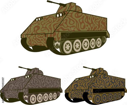 Personnel carrier Camo