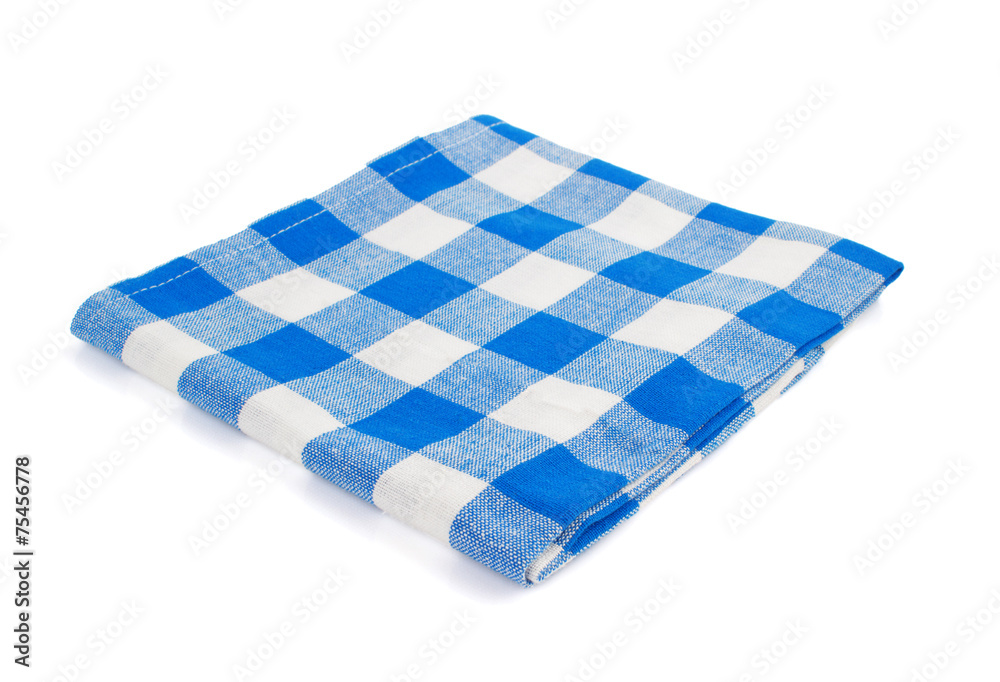 napkin on white background napkin on white background
