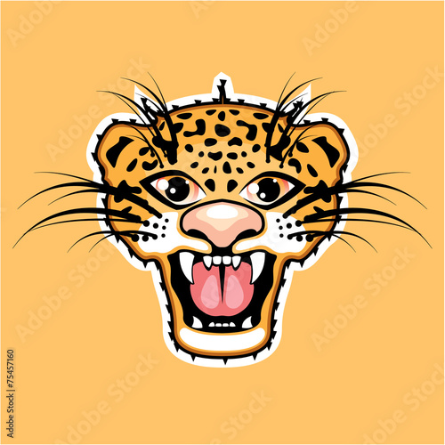 Leopard Cartoon Jaguar © anton_novik