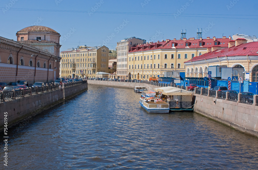 Obraz premium Moyka River, Saint Petersburg
