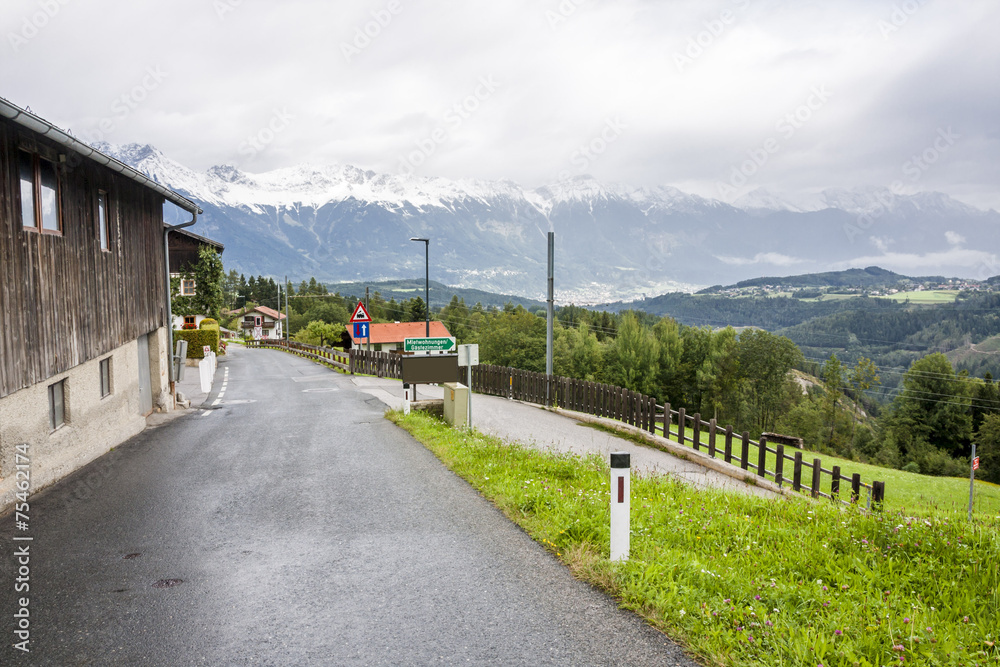 Amazing panorama near Innsbruck