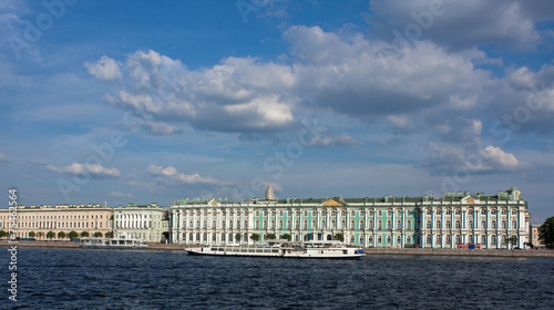 Neva River and Winter palace, Saint Petersburg  © Vitaly Ilyasov