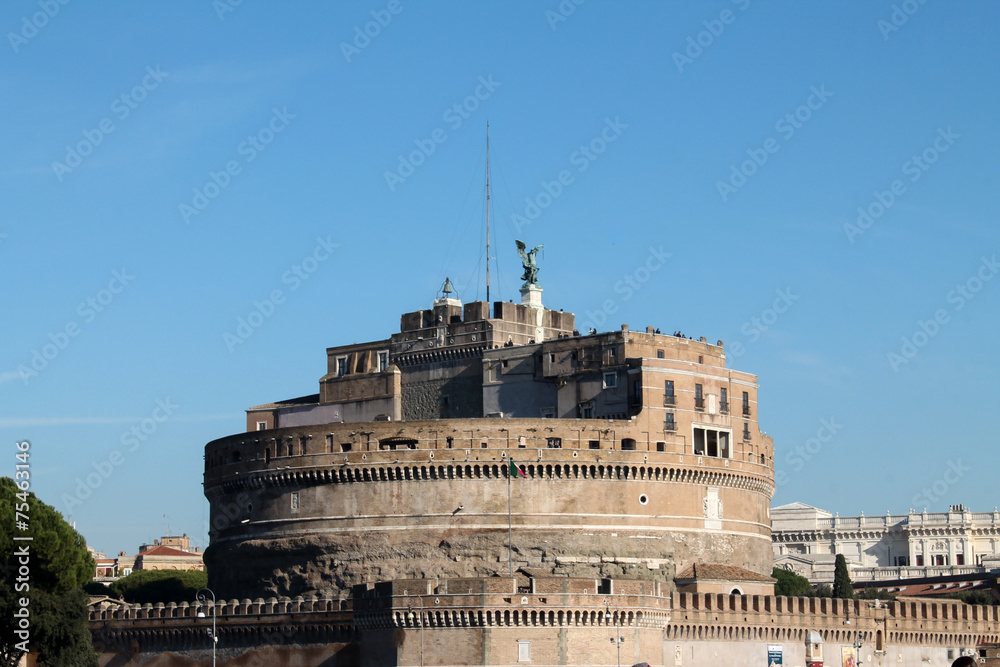 Rome - Castel saint Angelo, Italy