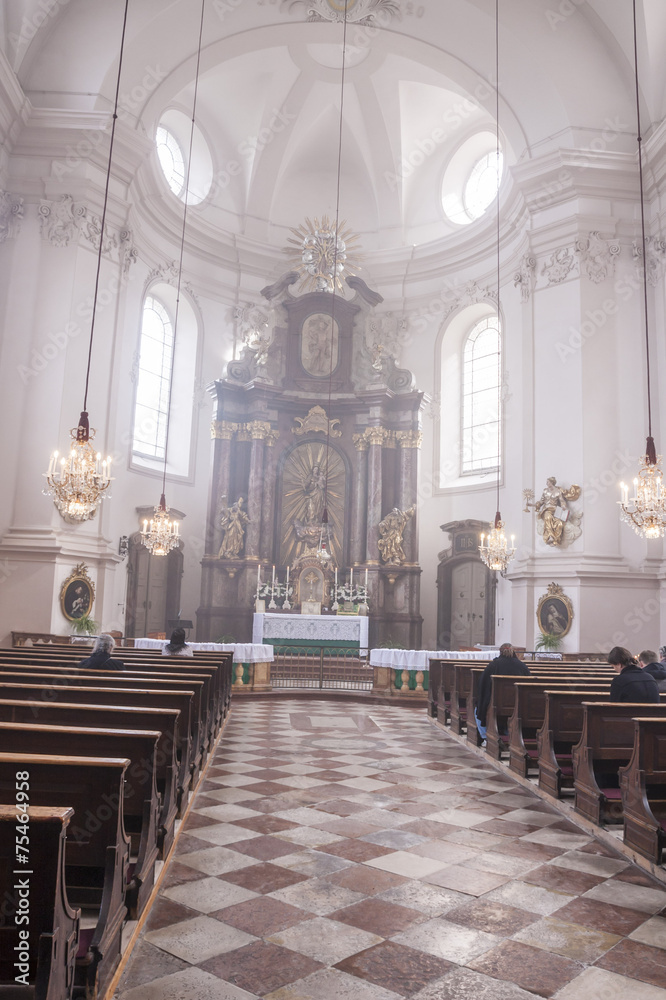 Church in Salzburg,Austria 24.09.2015