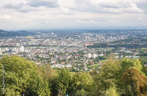 High Angle View on Linz