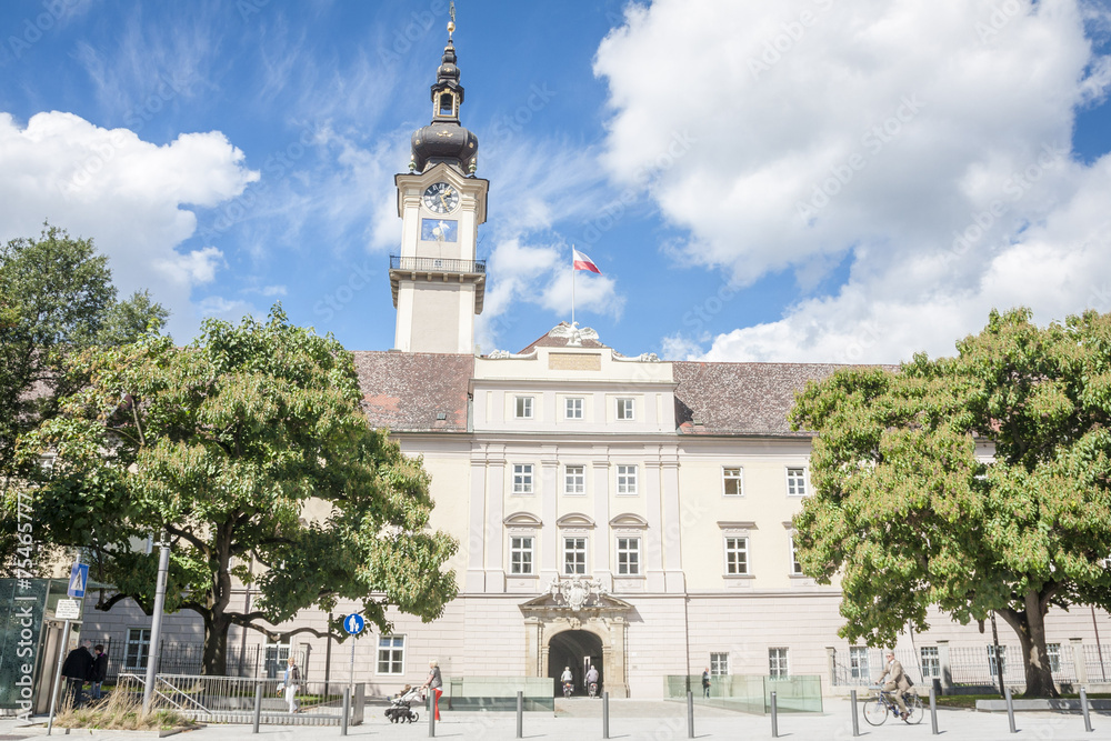 Fototapeta premium view in Linz, Austria