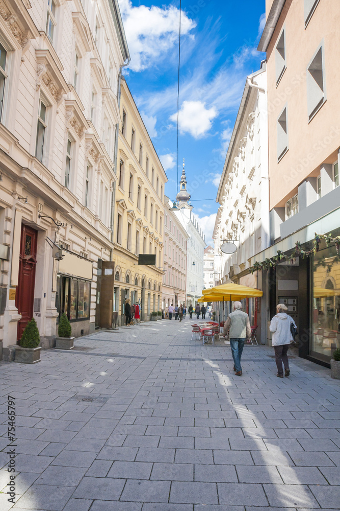 Obraz premium view in Linz, Austria