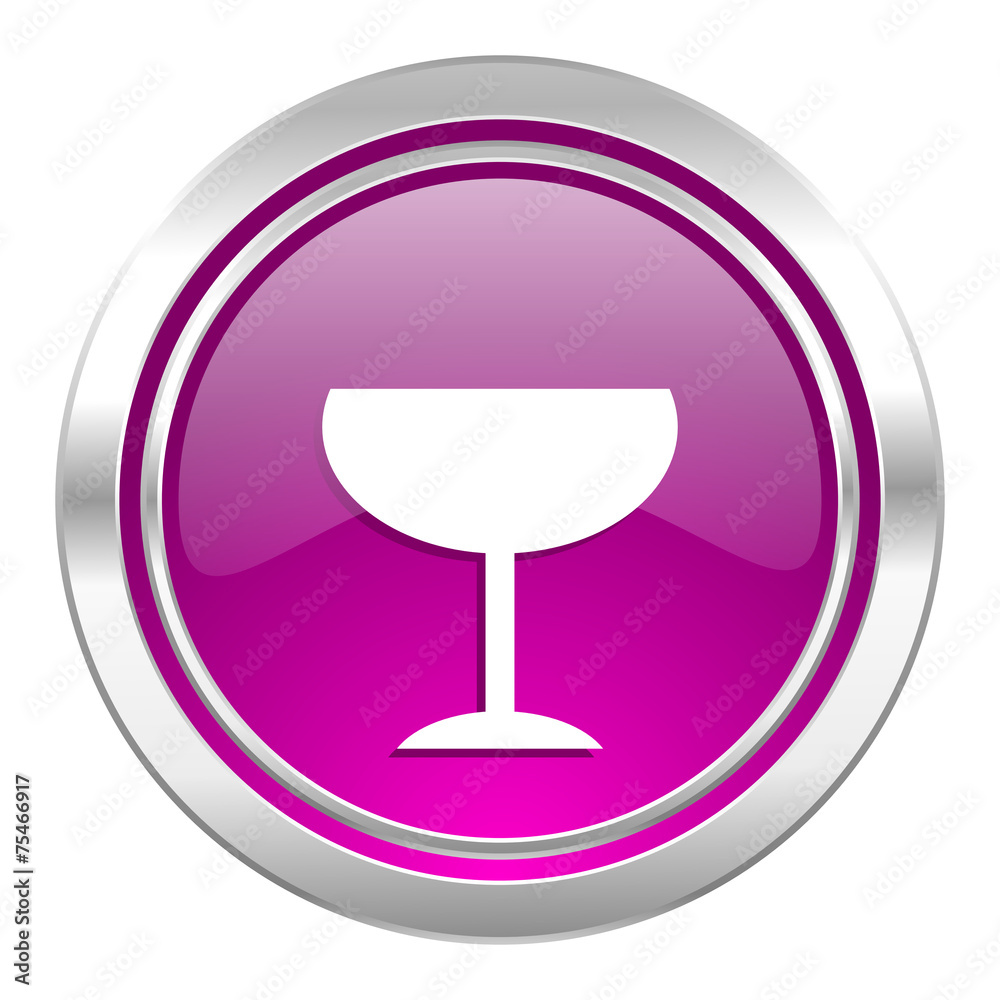 alcohol violet icon glass sign alcohol violet icon glass sign