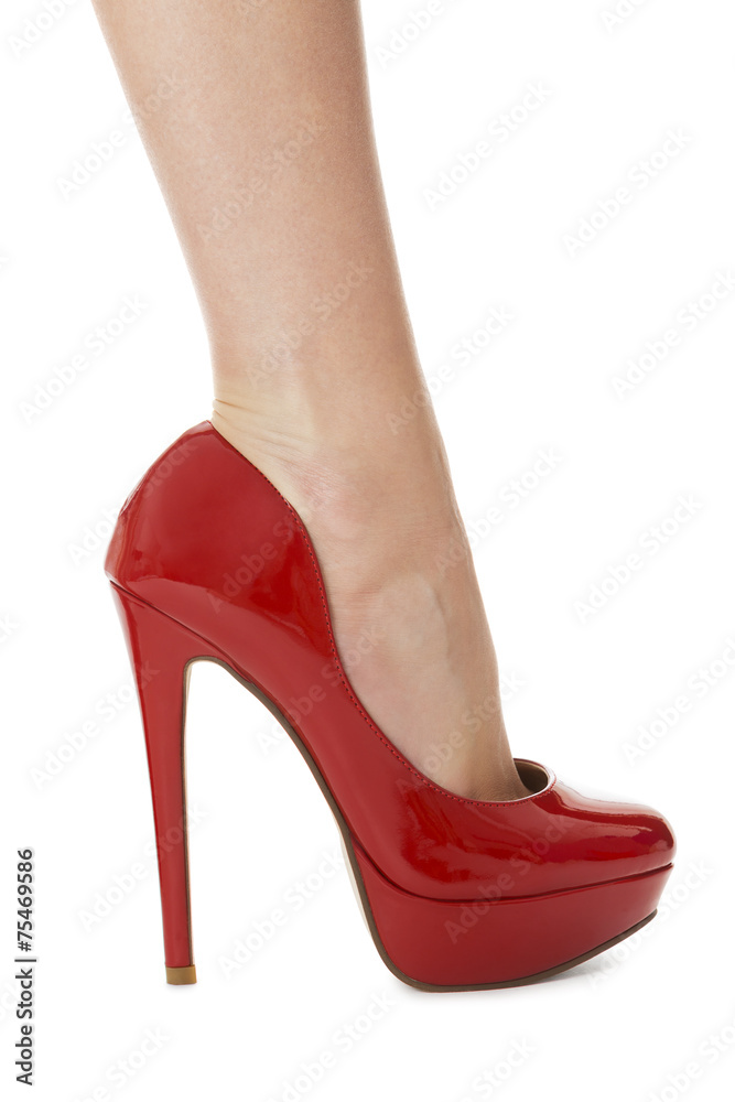 Sexy Woman Legs Wearing High Heel Shoes Sexy Woman Legs Wearing High Heel Shoes