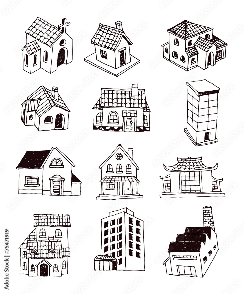 House icon, vector illustration.