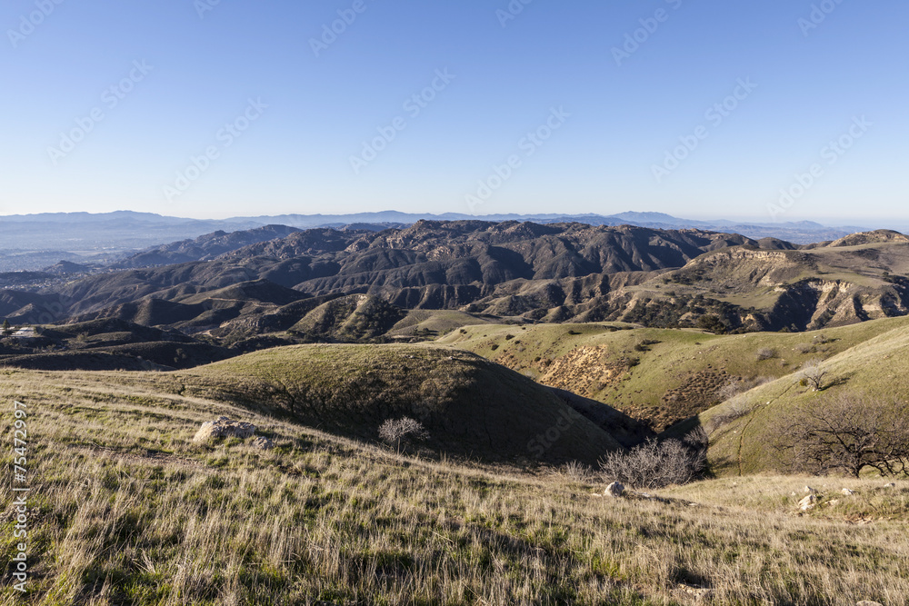 Naklejka premium Los Angeles Mountain Parks