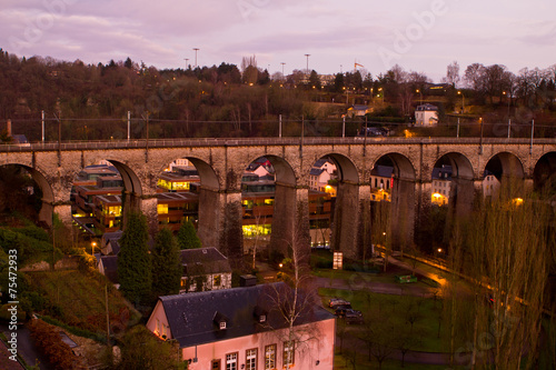 Old bridge in Luxembourg  