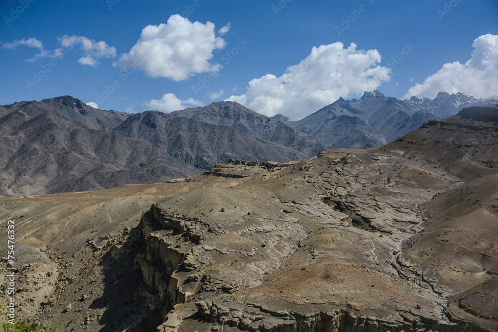 Mountain landscape of Himalaya range