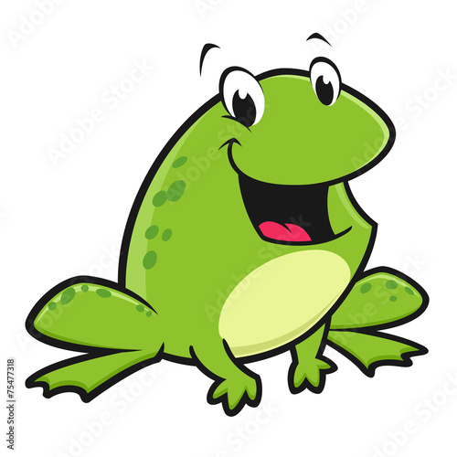 Cartoon Funny Frog