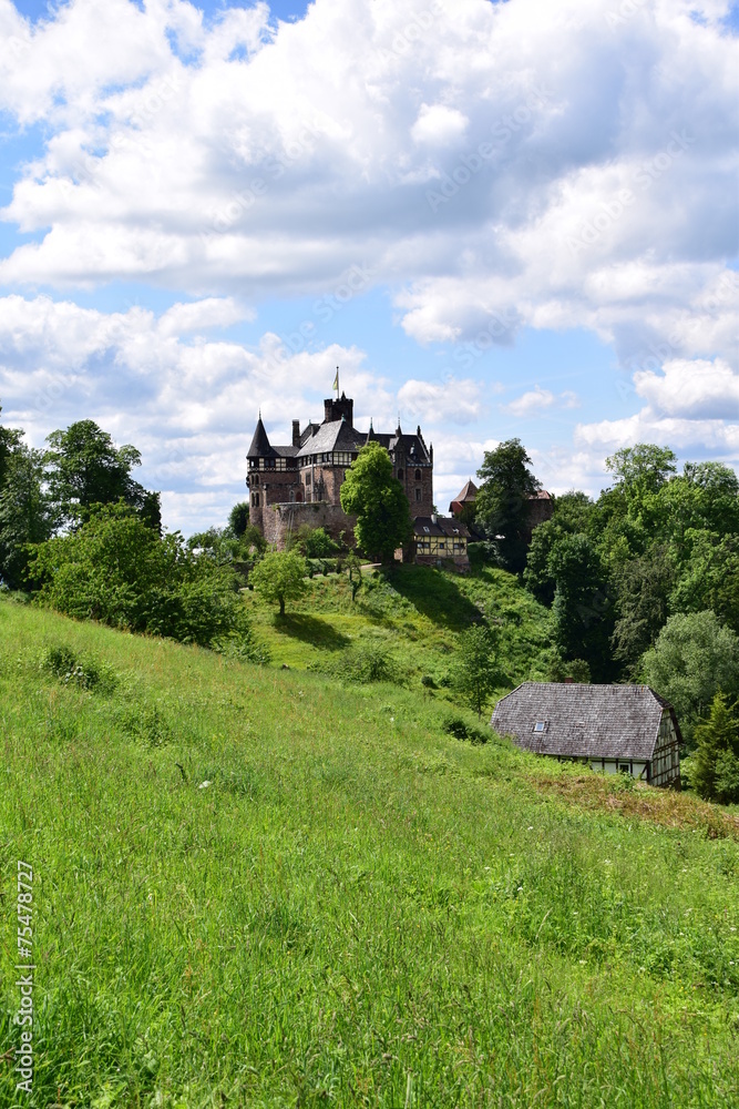 Das Schloss Berlepsch bei Witzenhausen