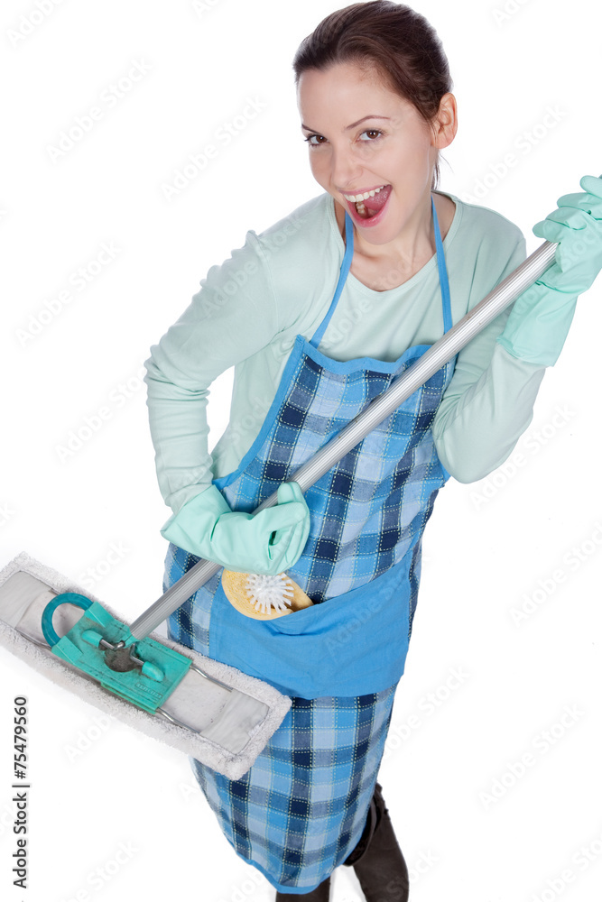 Junge Hausfrau Junge Hausfrau