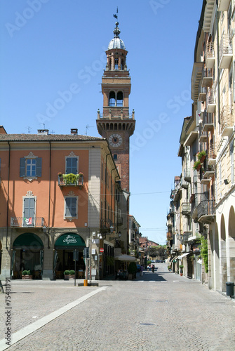 Civica tower at Casale Monferrato on Piedmont photo