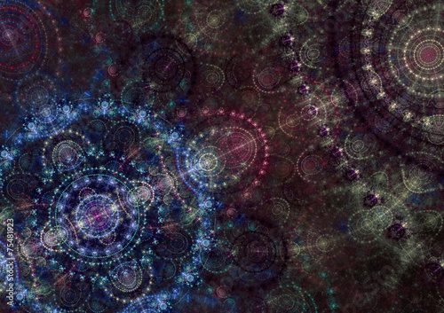 Fantasy fractal background