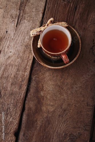 Fotografie fresh tea in cup