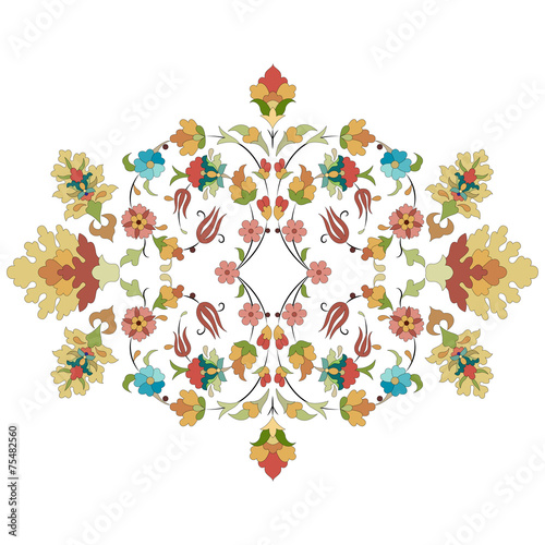 artistic ottoman pattern series thirty three