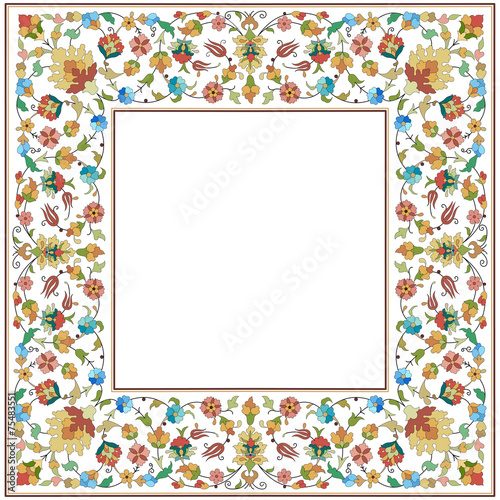 artistic ottoman pattern series twenty six