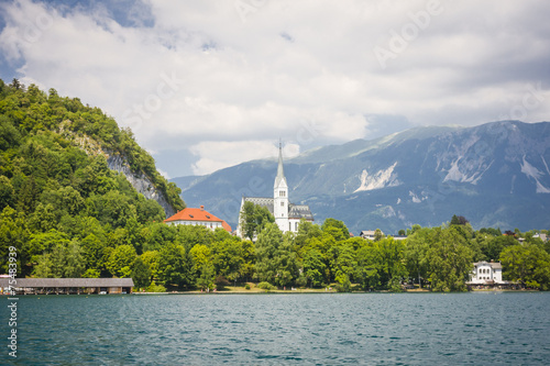 Lake Bled. Slovenia, europe © anilah