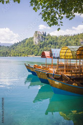 Lake Bled. Slovenia, europe photo