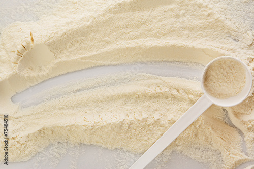 Принти на полотні Protein powder