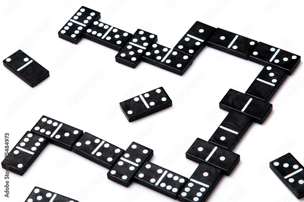 Pieces of domino Pieces of domino