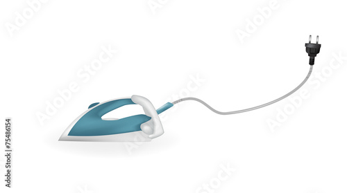 Valet. Ironing board. Iron. Outlet. wire.cleaning