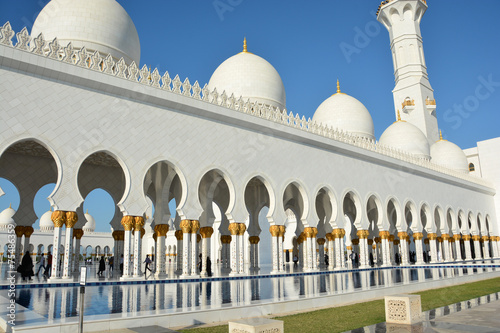 Sheikh Zayed Mosque in Abu Dhabi, UAE