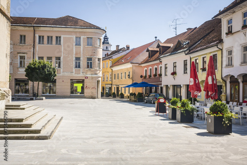 Main street in Kranj, Slovenia © anilah