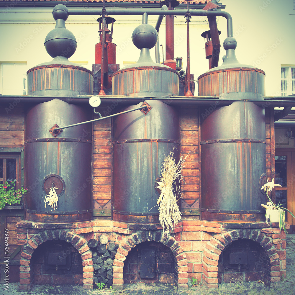 Obraz premium Old brewery