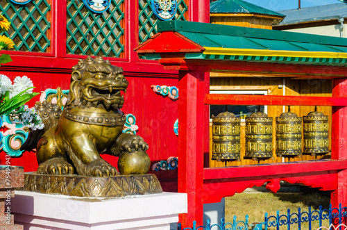 Ivolginsky Datsan, Buddhist Monastery, Russia photo