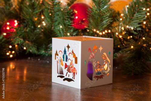 Obraz na plátně Photophore de Noël