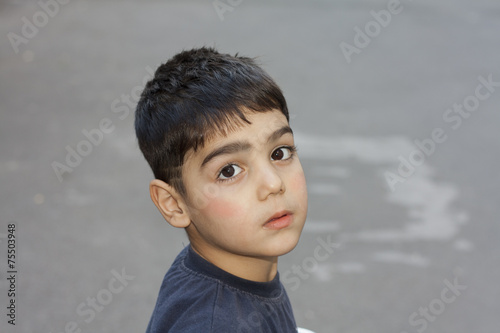 Portrait of a boy.