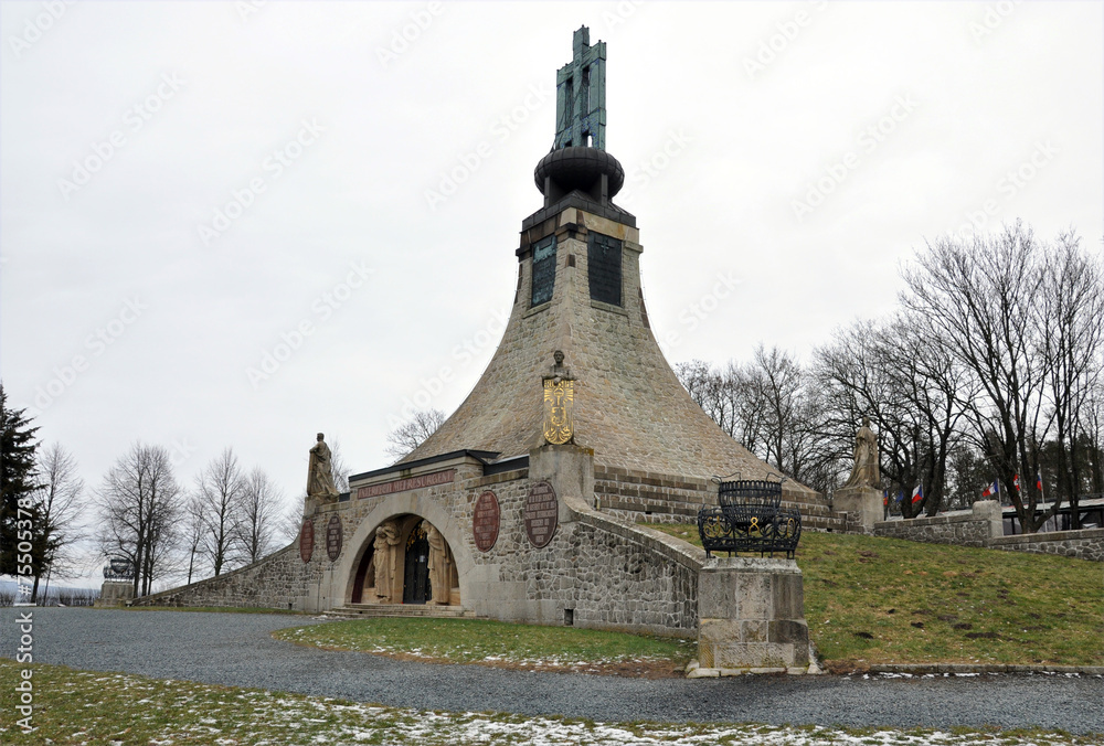 Fototapeta premium look at the Peace Memorial, Czech Republic, Europe