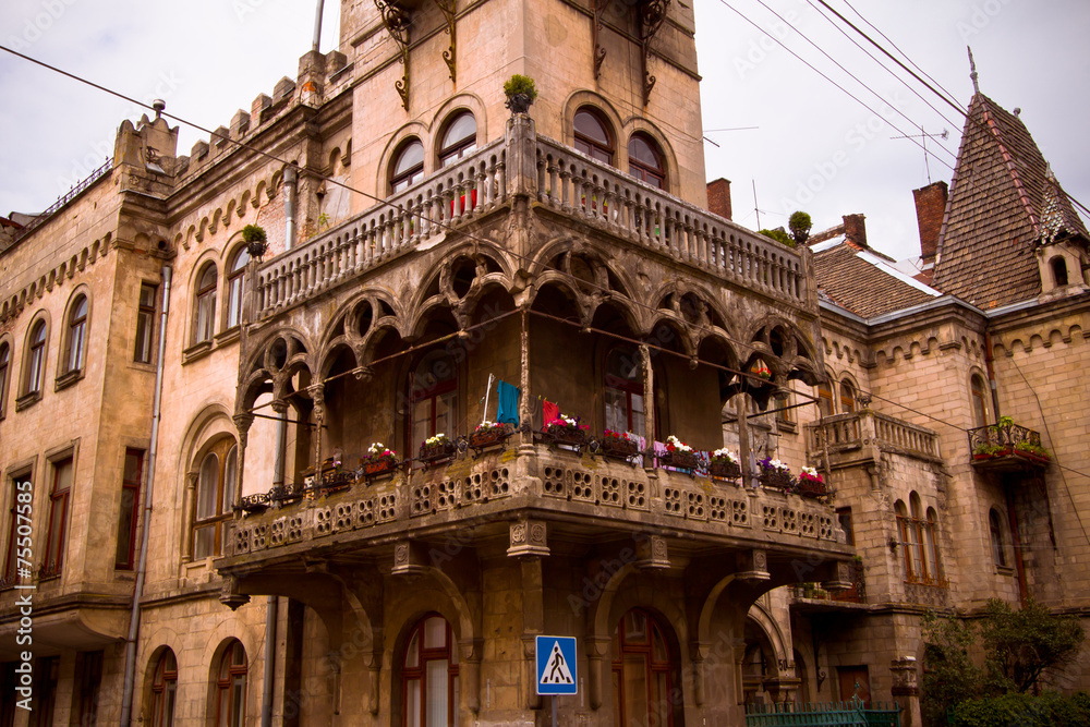 Old building in Lviv, Ukraine