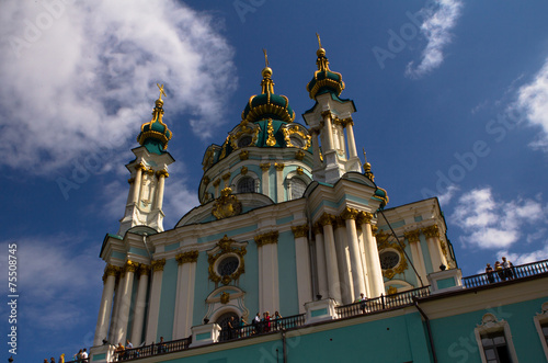 Saint Andrew orthodox church, Kiev, Ukraine
