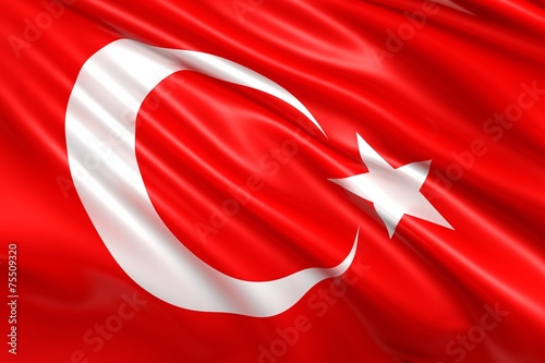 Turkish flag photo