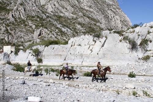 a Huasteca mountains - cowboys - Mexico