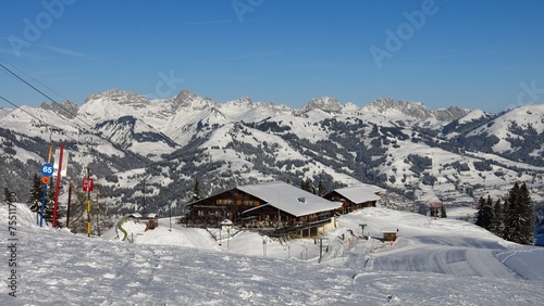 View from the Wispile ski area in Gstaad