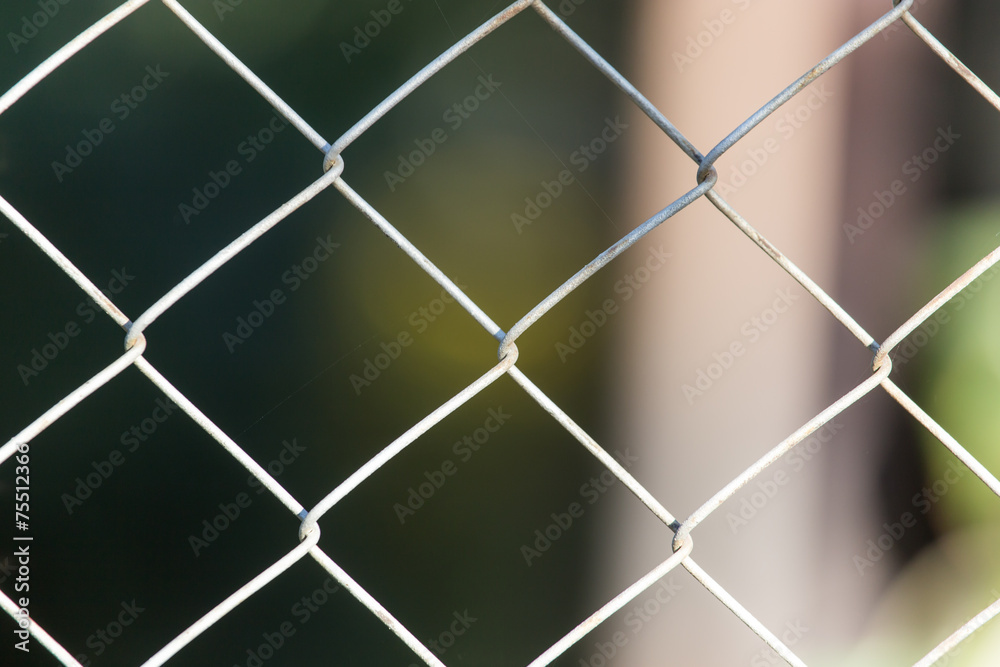 Fototapeta premium background of metal fence