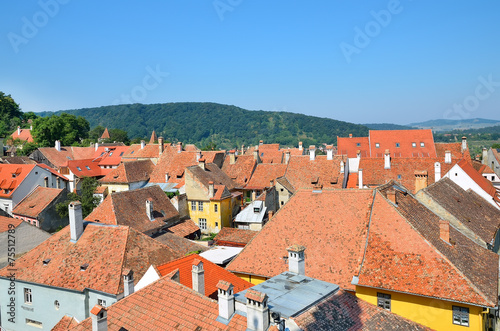 Wallpaper Mural Sighisoara medieval city Torontodigital.ca