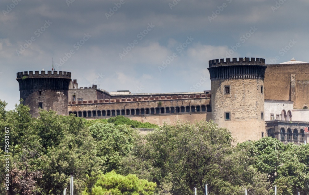 Castel Nuovo castle in Naples