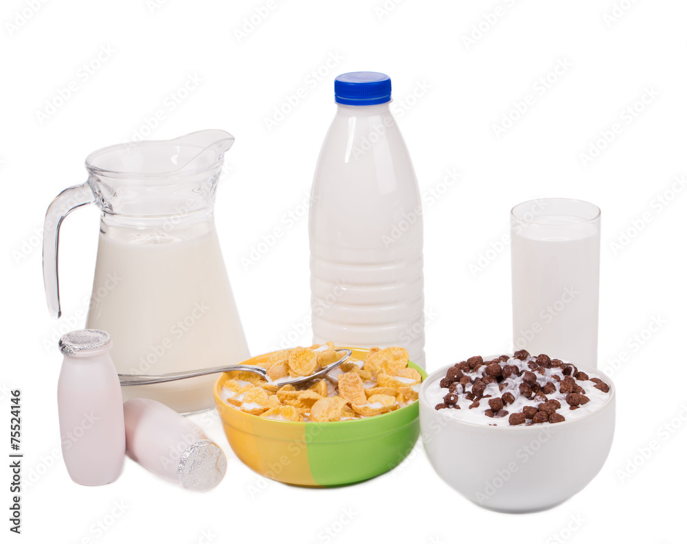 Delicious dairy products. Delicious dairy products.