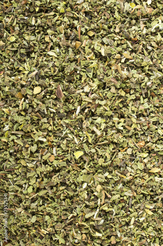 Cistus incanus - dried herb background photo