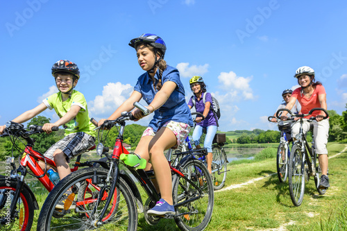 Radtour im Frühling