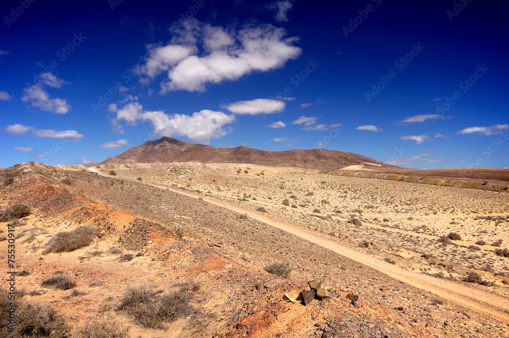 Landscape in los Ajaches, Punta Papagayo.Canary islands, Lanzaro Landscape in los Ajaches, Punta Papagayo.Canary islands, Lanzaro