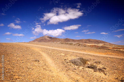 Landscape in los Ajaches, Punta Papagayo.Canary islands, Lanzaro